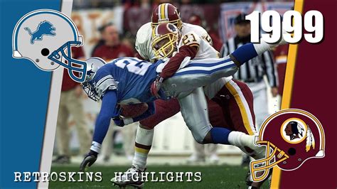 nfc wild card game washington vs lions|1999: Detroit Lions vs Washington Redskins .